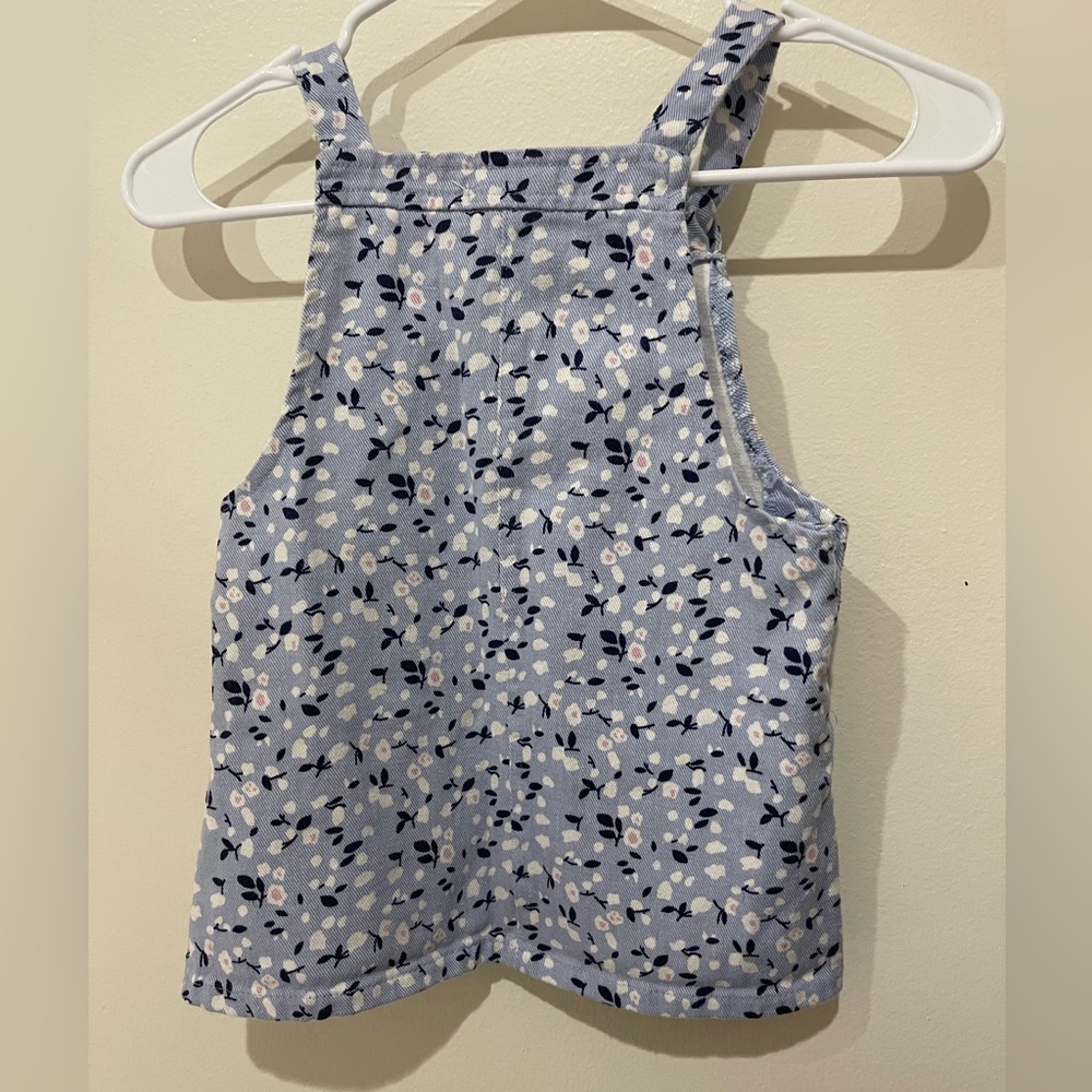 5T Btween Floral Skirtalls Overalls Outfit🦋